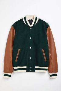 Modern Letterman <b>Jacket</b> <b>for</b> <b>Men</b> High Quality Varsity Polyester Quick Dry Breathable Warm <b>Casual</b> Streetwear Fashion Outerwear - Product Image 2
