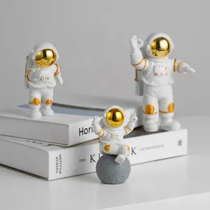 Creative astronaut ornaments home children's room astronaut decorations Nordic style room layout desktop send moon gift box
