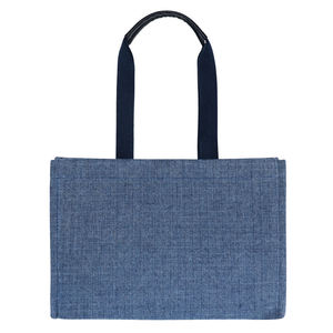 Bolso de Mezclilla Personalizado Premium, Bolso de Hombro de Poliéster y Algodón de Gran Capacidad, Moderno y Casual, para Viajes y Reuniones de Mujeres - Product Image 2