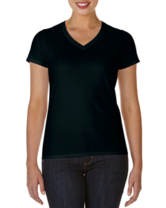 Nouveautés estivales, t-shirts à manches courtes pour femmes, col en V, hauts décontractés amples, t-shirts, service OEM, haute qualité - Product Image 3