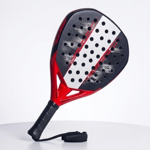 Raquettes de padel en fibre de carbone, vente en gros directe d'usine, logo personnalisé, fournisseur d'équipements sportifs - Product Image 2