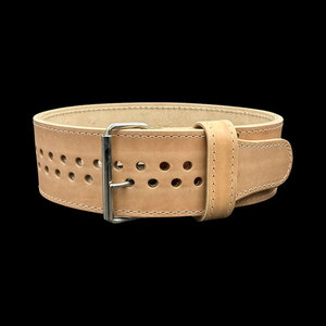 Genuine Suede Leather Single Prong Weightlifting Belt Custom Logo & Color 10MM Powerlifting Belt Gym Squad Workouts <b>Back</b> <b>Support</b> - Product Image 1