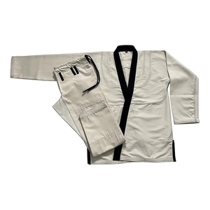 Uniformes de Entrenamiento de Artes Marciales, Karate, Judo, Taekwondo, Kung Fu, Jiu Jitsu, Kimono, 100% Algodón Elástico, Ligero, Duradero y Transpirable - Product Image 3