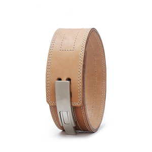 Ceintures de musculation OEM en cuir de vachette respirantes, antidérapantes, durables et confortables pour la force athlétique et la musculation - Product Image 4