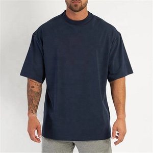 Prix de gros T-shirts 100% coton à manches courtes col rond taille standard séchage rapide sérigraphie avant pour hommes Service OEM/ODM - Product Image 3