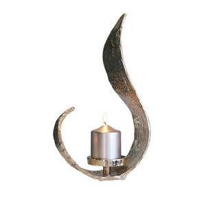 Portavelas Doble de Hierro con Acabado en Polvo, Diseño Elegante y Moderno, para Decoración de Eventos, para Iluminación de Dormitorios - Product Image 5