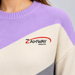 Suéter Casual de Invierno para Mujer con Tejido de Punto Suave, Sensación Cómoda, Corte Regular, Mangas Largas, Cuello y Dobladillo Acanalados para Actividades al Aire Libre - Product Image 6
