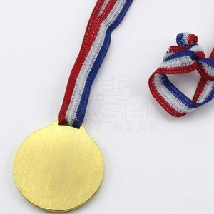 Médaille de Vainqueur KASHI FIGHT GEAR à Conception Personnalisée, Ruban Rayé Rouge Blanc Bleu, Construction en Acier Durable, Gravure Étanche pour - Product Image 4