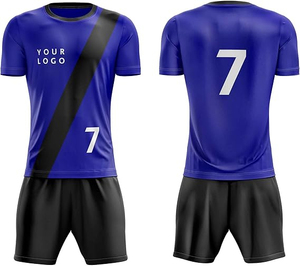 Purple Men <b>Soccer</b> Jersey Short Sleeve Crew Neck Sublimated Moisture Wicking Athletic Fit All Seasons Adult Sport Apparel - Product Image 4
