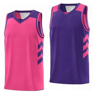 Maillots de basket-ball respirants et à séchage rapide de haute qualité, designs personnalisés, vêtements de sport en polyester, ensembles d'uniformes d'équipe, entraînements, matchs, jeux - Product Image 1