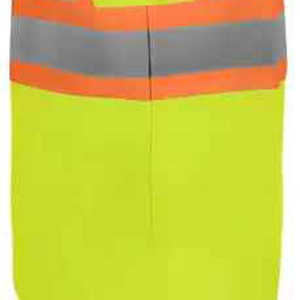 Vêtements de travail de sécurité à manches courtes, haute visibilité, imperméables, avec logo personnalisé imprimé, réfléchissants, pour hommes, conforme à la norme ANSI Classe 1, vente en gros - Product Image 4