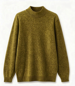 Sudadera de cuello alto para mujer, otoño/invierno, con estampado gráfico personalizado en la parte delantera, corte holgado, tejido polar, alta calidad, venta al por mayor - Product Image 1