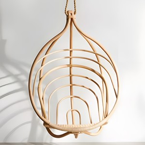 High quality furniture for patio <b>garden</b> rattan <b>hanging</b> lounge chair egg shape basket swing chairs - Product Image 3