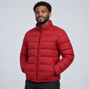 Custom made <b>mens</b> winter <b>jackets</b> featuring premium insulation fashionable colors and quality construction for wholesale apparel - Product Image 6