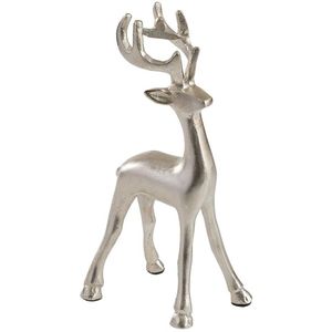 Gold Metal Deer For <b>Christmas</b> Grazing <b>Reindeer</b> Figurine Long Leg Elk Sculpture Holiday Table Decor - Product Image 2