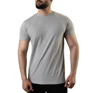 Camiseta de Hombre al por Mayor de Alta Calidad, Personalizada, 100% Algodón, Manga Corta, Cuello Redondo, Color Sólido, Corte Regular, Estilo Hip Hop - Product Image 1