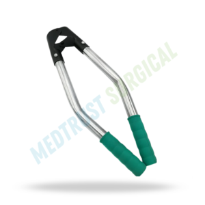 Descornador con mango de acero, tamaño grande, instrumento veterinario para la eliminación de cuernos de ganado. - Product Image 4