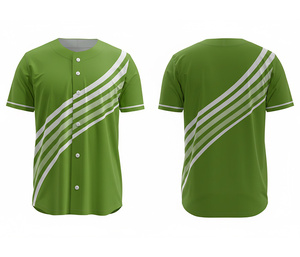 Camisetas de Béisbol Sublimadas a la Moda – Ropa Deportiva Profesional para Equipos con Logotipo y Números Personalizados |   Base de Poliéster Transpirable - Product Image 4