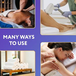 Confezione da 100 bianco monouso in poliestere viscosa copri C-U forme massaggio 12X16 pollici 100 pacchetto monouso massaggio viso - Product Image 5