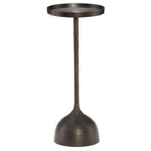 Mesa de Cóctel de Aluminio de Diseño de Alta Calidad, Muebles de Primera Calidad, Mesa Auxiliar Metálica para el Hogar, Hotel, Vino y Bebidas, Latón - Product Image 5