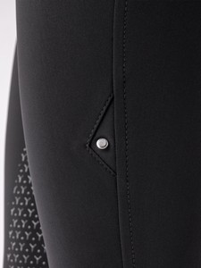 High Quality 4-way Stretch Horse Riding Breeches <b>Leggings</b> Tights <b>Equestrian</b> Wear Pants on Technical Fabric with Soft Feel - Product Image 5
