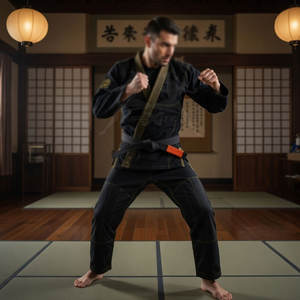 Uniforme Clásico de Jiu Jitsu con Diseño Tradicional y Costuras Resistentes, Uniforme Ligero de Jiu Jitsu - Product Image 6