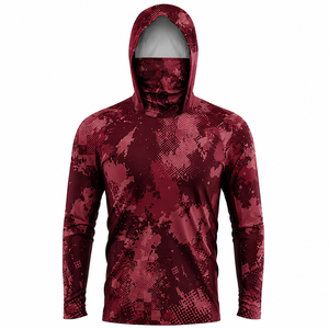 ผู้ผลิตเสื้อผ้ากีฬากลางแจ้งแบบมีฮู้ดสำหรับตกปลาสำหรับผู้ชาย - Product Image 3