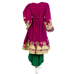 Hermoso Vestido Afgano Kutchi, Disponible en Todas las Tallas, Colores y Diseños, 100% Alta Calidad, Hecho en Pakistán, Precio al por Mayor - Product Image 3