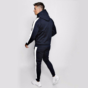 Conjunto Deportivo Informal para Hombre, Mezcla de Algodón, Chándal para Correr, Logotipo Personalizado, Proveedor de Ropa Deportiva Urbana - Product Image 2