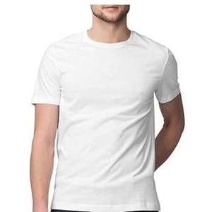 T-shirt unisexe en coton blanc pur à col rond et manches courtes pour la promotion de campagne électorale - Product Image 1