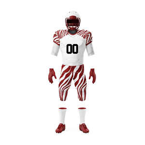 Uniforme de football américain à séchage rapide vêtements de sport confortables uniforme de football américain conception unique vêtements de sport pour la pratique des jeunes - Product Image 2
