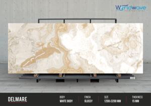 Azulejos de porcelana vitrificada de diseño moderno de 120x320cm Revestimiento de suelos y paredes altamente duradero Tendencia popular para paredes interiores - Product Image 5