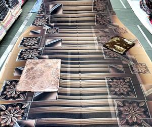 ชุดเดรสผ้าวอยล์เนื้อปานกลาง พิมพ์ลายดิจิทัล สไตล์แอฟริกัน สำหรับใส่ทั่วไป ขายส่ง ผ้าทอสำหรับผู้หญิง - Product Image 1