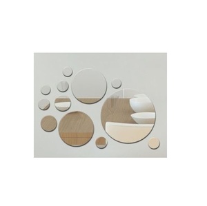 3D Wave Acrylic <b>Wall</b> Mirror Sticker Removable <b>Self</b> <b>Adhesive</b> <b>Wall</b> Art <b>Panels</b> DIY Mirror Decals for Living Room Hotel Decor Art - Product Image 2