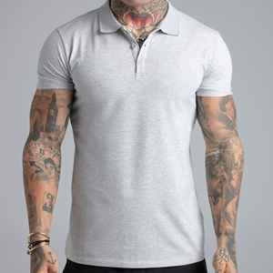 Camisetas Polo Personalizadas al por Mayor de Alta Calidad para Hombre, Nuevo Diseño en Venta, Logotipo Personalizado, Color Sólido, Transpirables - Product Image 2