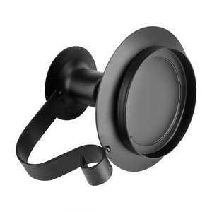 El portavelas está diseñado con una placa base circular ancha de 7.5 cm de altura y 11.2 cm de diámetro. - Product Image 5