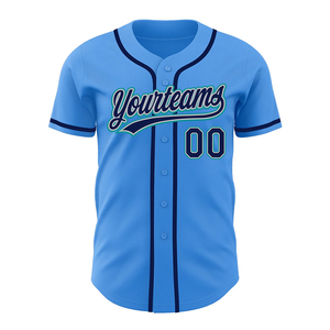 Best Quality Custom Sublimation Breathable Quick Dry 100% Polyester Baseball Jerseys Wholesale Uniform - Product Image 3