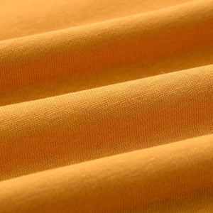 Pantalones Cortos Deportivos Casuales de Felpa Francesa Color Amarillo Mostaza Premium para Hombre con Cordón Blanco y Cintura Elástica de MICAH CORPORATION - Product Image 3