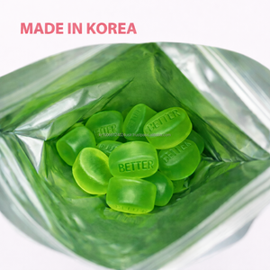 Gummies véganes personnalisées sans sucre à la mélatonine et aux feuilles de Banaba, marque privée coréenne pour la santé - Product Image 3