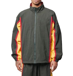 Veste coupe-vent légère pour homme, personnalisable OEM, à capuche, col montant, pour l'extérieur, hiver, logo frontal, respirante, écologique - Product Image 3