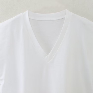Men's <b>White</b> Sleeveless O-Neck <b>T</b>-<b>Shirt</b> Regular Fit Casual Style 100% Cotton Jersey Knitted Solid Color Blank Design - Product Image 3