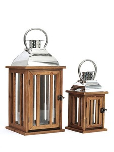 Élégant support à bougies en bois, décoration rustique moderne pour la maison, décoration de table de mariage - Product Image 5