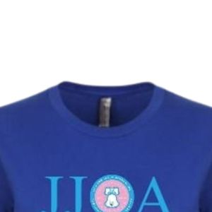 Jack and Jill Philadelphia T-shirt à manches courtes bleu royal pour femme, en coton, décontracté, confortable, pour tous les jours, vêtements pour événements - Product Image 2