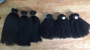 Mèches naturelles lisses et lisses avec cuticules alignées, mèches frontales assorties, 40 pouces, 13x4 - Product Image 4