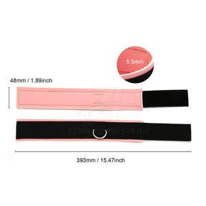 Sangles de cheville pour le fitness, pour hommes et femmes, avec logo personnalisé, support de cheville, sangles de cheville à anneau en D - Product Image 4