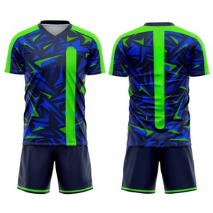 Tenues d'équipe de football personnalisées, ensembles d'uniformes de football, fournisseur OEM, vêtements de sport à séchage rapide, en gros - Product Image 2