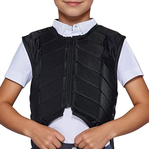 Gilet d'équitation unisexe léger, ajustable, respirant, à séchage rapide, personnalisable, taille haute, pour enfants et adultes - Product Image 5
