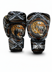 ถุงมือชกมวยระดับมืออาชีพ ออกแบบ OEM หนังแท้ สำหรับฝึกซ้อมมวยไทย MMA ซ้อมต่อยมวย ต่อยกระสอบทราย กีฬาต่อสู้ สำหรับทุกเพศ - Product Image 6
