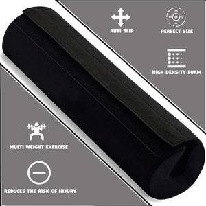 แผ่นรองคอโฟมแบบอัพเกรดสำหรับยกน้ำหนัก บาร์เบลแพดสำหรับสควอทและฮิปทรัสต์ อุปกรณ์เสริมสำหรับออกกำลังกาย - Product Image 5