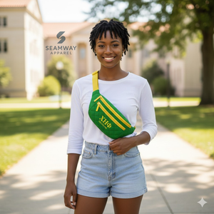 Chi Eta Phi Sorority Fanny Pack Casual Waist <b>Bag</b> Trendy Crossbody Bum <b>Bag</b> Adjustable Hip Pack <b>Women's</b> Travel <b>Belt</b> <b>Bag</b> - Product Image 4